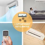 Horizon Bleu Vue Dernier Etage Clim Lejlighed *