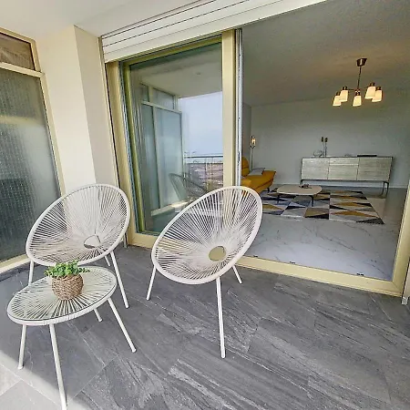 Apartamento Horizon Bleu Vue Dernier Etage Clim Saint-Laurent-du-Var
