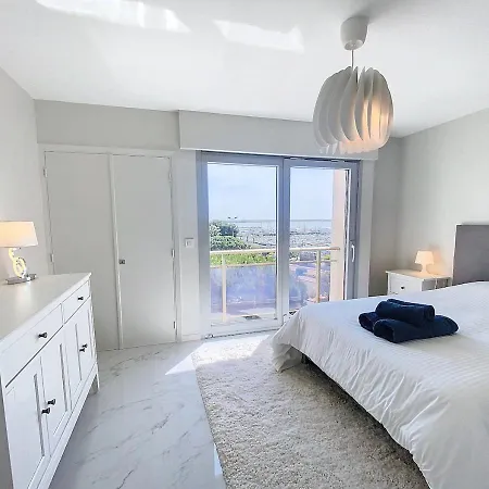Apartamento Horizon Bleu Vue Dernier Etage Clim Saint-Laurent-du-Var