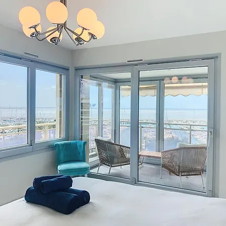 Apartamento Horizon Bleu Vue Dernier Etage Clim Saint-Laurent-du-Var