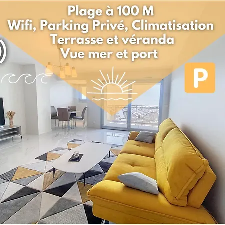 Appartement Horizon Bleu Vue Dernier Etage Clim *